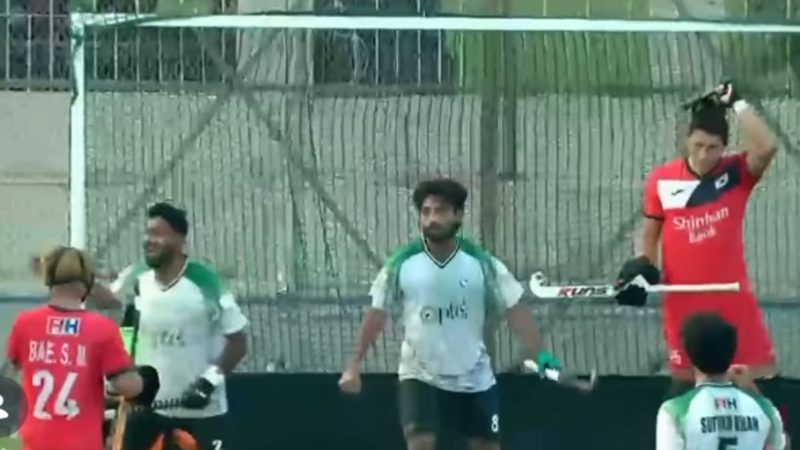 پاکستان کی کوریا کے خلاف شاندار فتح