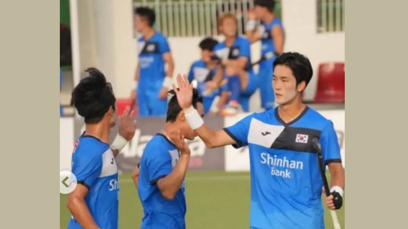 پاکستان کی کوریا کے خلاف ہاکی سیریز 3-1 سے جیت