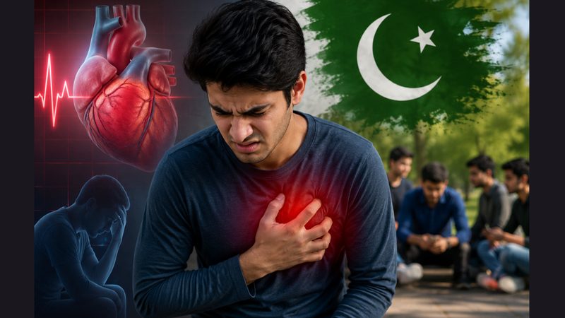 پاکستان کے نوجوانوں میں دل کے امراض