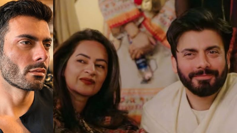 فواد خان کی بیوی صدف کے ہمراہ شادی میں شرکت
