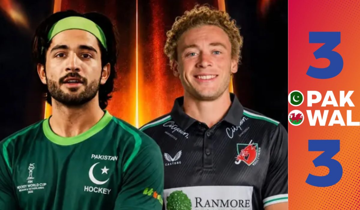 پاکستان اور ویلز کا میچ 3-3 گول سے برابر