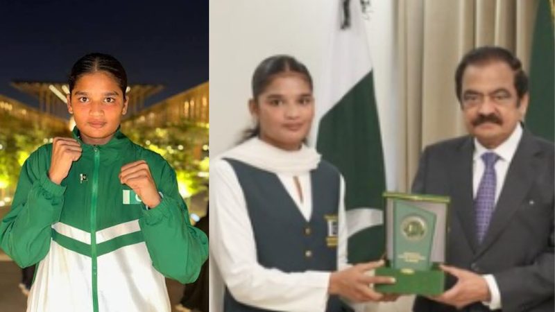 باکسر فاطمہ زہرا کو 20 لاکھ روپے کا نقد انعام