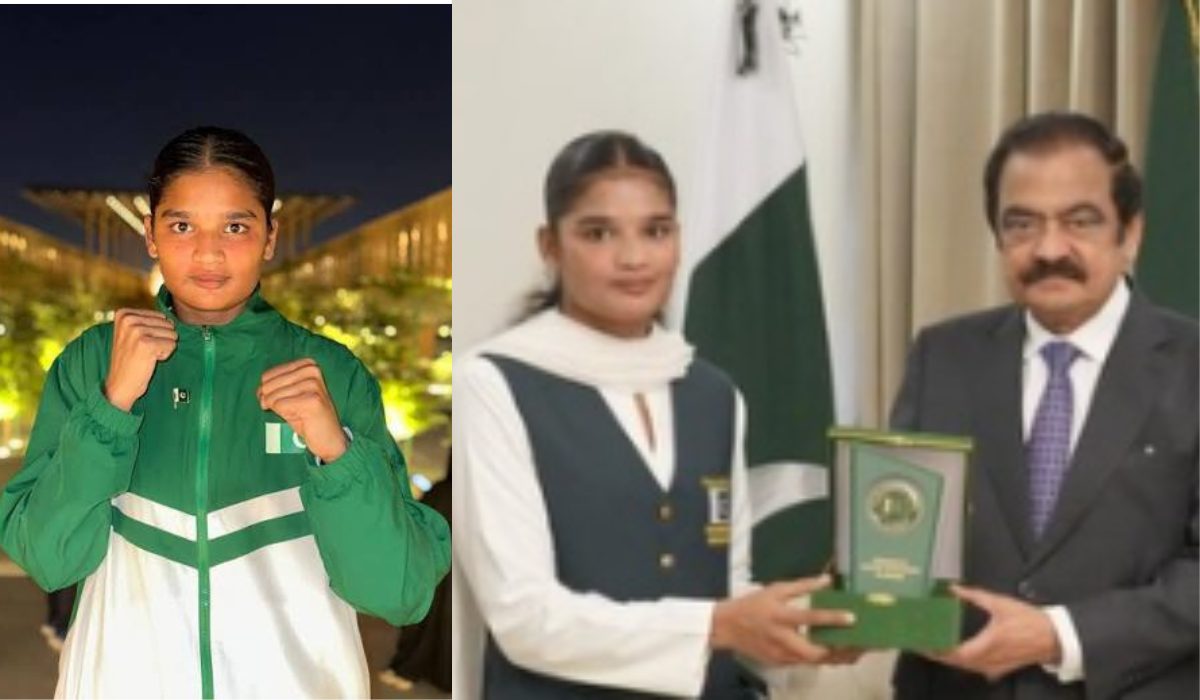 باکسر فاطمہ زہرا کو 20 لاکھ روپے کا نقد انعام