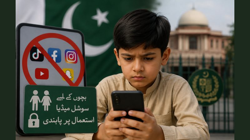 بچوں کے سوشل میڈیا استعمال پر پابندی