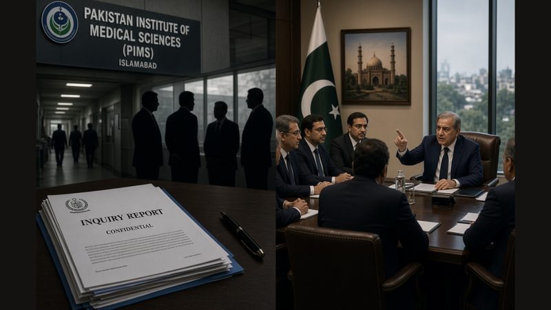 سانحہ پمز: 10 اعلیٰ افسران کو ہٹانے کی سفارش