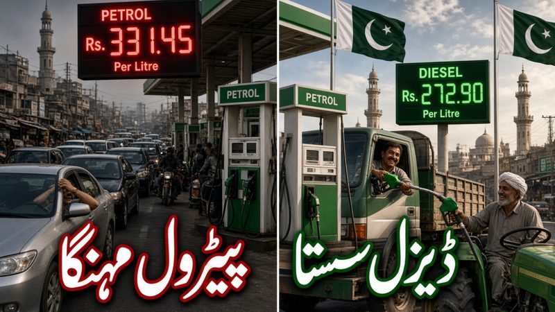 پیٹرول مہنگا، ڈیزل سستا: پیٹرولیم ڈویژن