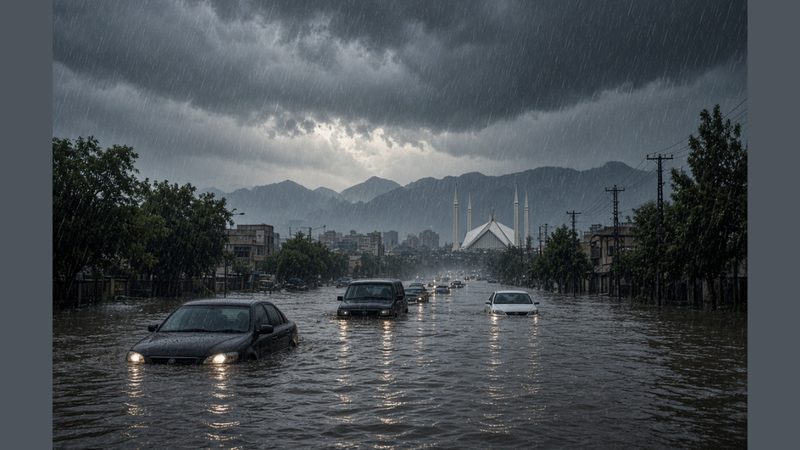 محکمہ موسمیات کی وارننگ: اسلام آباد، راولپنڈی سمیت متعدد شہروں میں شہری سیلاب کا خدشہ