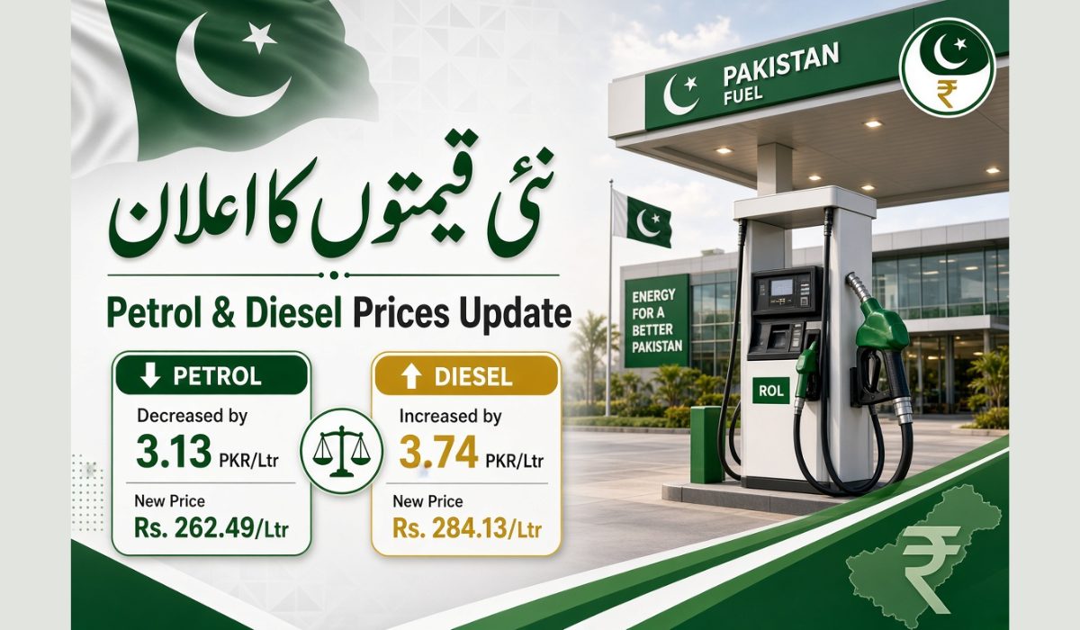 وزارت توانائی پیٹرولیم ڈویژن کی پریس ریلیز جس میں پٹرول ڈیزل قیمتیں ظاہر کی گئی ہیں