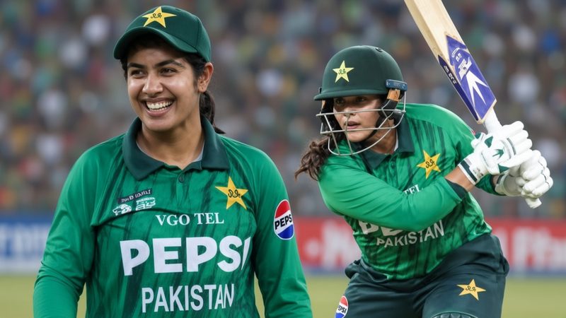 پاکستان ویمن کرکٹ ٹیم ہانگ کانگ کے خلاف میچ میں