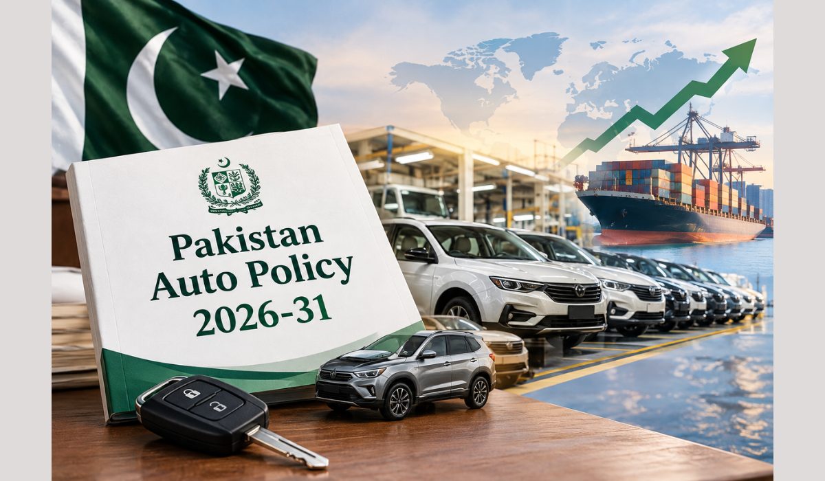 پاکستان آٹو پالیسی 2026-31 کے تحت گاڑیوں کی اسمبلی لائن، نئے برآمداتی اور ٹیرف اہداف کی عکاسی
