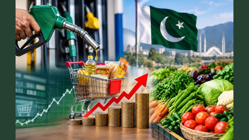 پاکستان ایس پی آئی مہنگائی کا ہفتہ وار چارٹ جس میں 10 ستمبر 2026 کو ختم ہونے والے ہفتے میں پیٹرول، ڈیزل اور اشیائے خوردونوش کی قیمتوں میں تبدیلی دکھائی گئی ہے