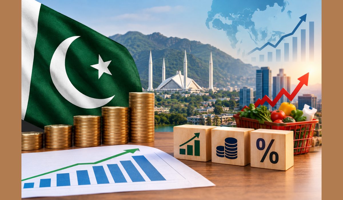 "پاکستان اقتصادی شرح نمو سے متعلق اے ڈی بی رپورٹ کو ظاہر کرتا گراف اور چارٹ"