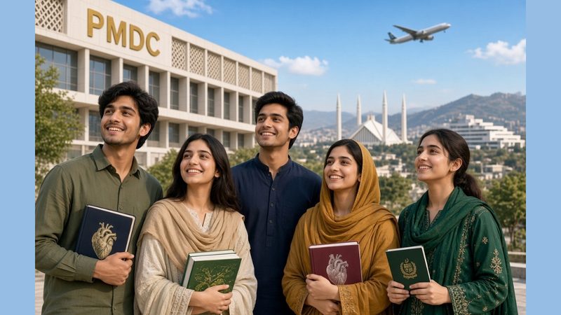 ایم ڈی کیٹ کی شرط ختم ہونے کے بعد بیرون ملک میڈیکل کالج میں داخلے کے خواہشمند پاکستانی طلبہ
