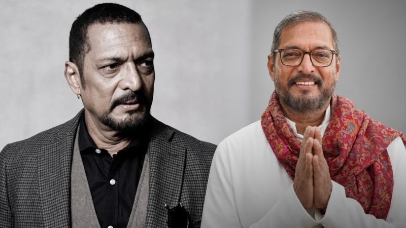 بھارتی اداکار نانا پاٹیکر کی تصویر، جو نانا پاٹیکر کا انتقال اور ان کے 48 سالہ فنی سفر کی عکاسی کرتی ہے