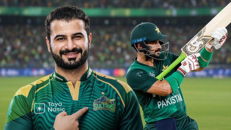 صاحبزادہ فرحان، جنہیں پاکستان ٹی ٹوئنٹی کپتان مقرر کیا گیا ہے، سری لنکا کے خلاف سیریز کی تیاری کے دوران